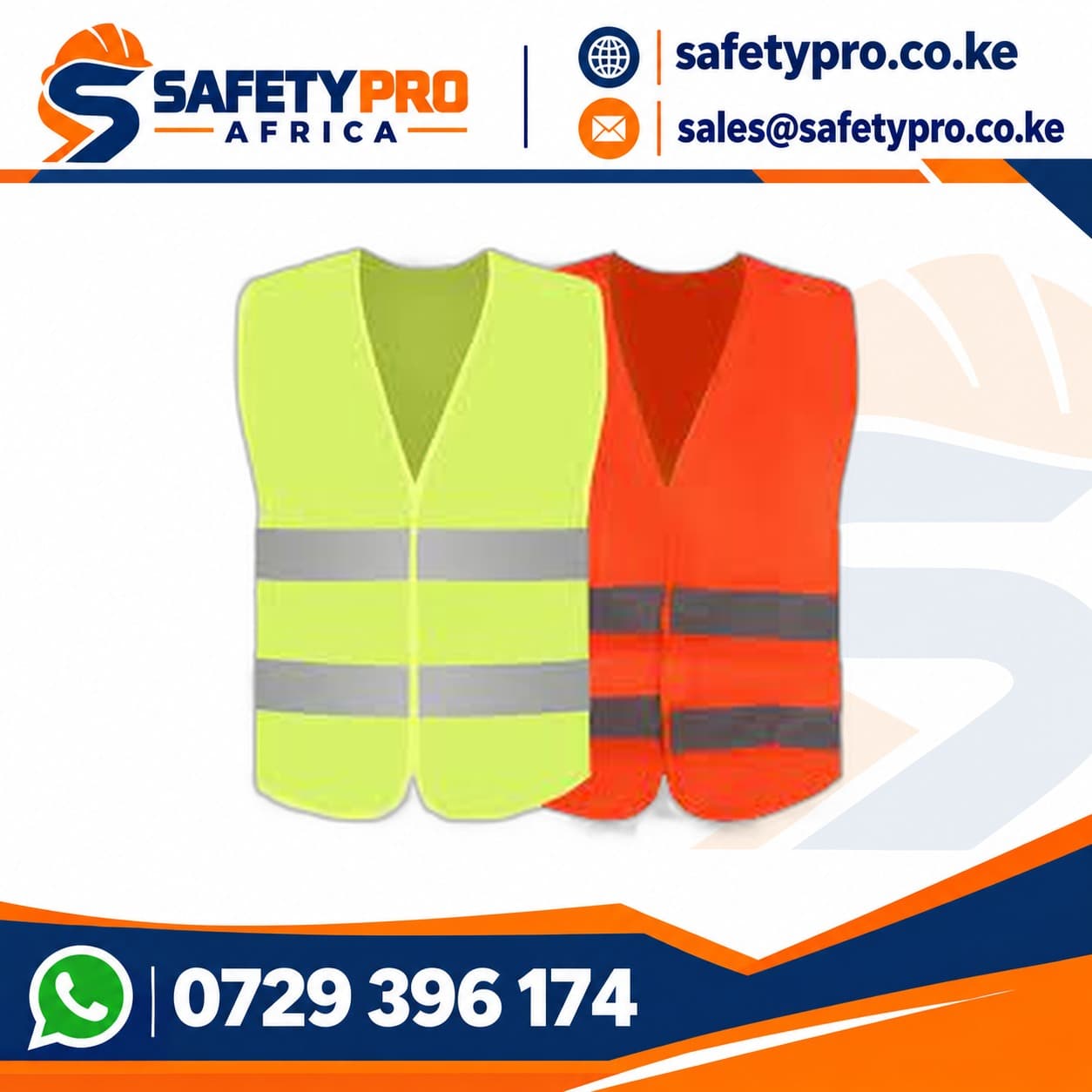 2 Stripped Reflective Vest 85GSM