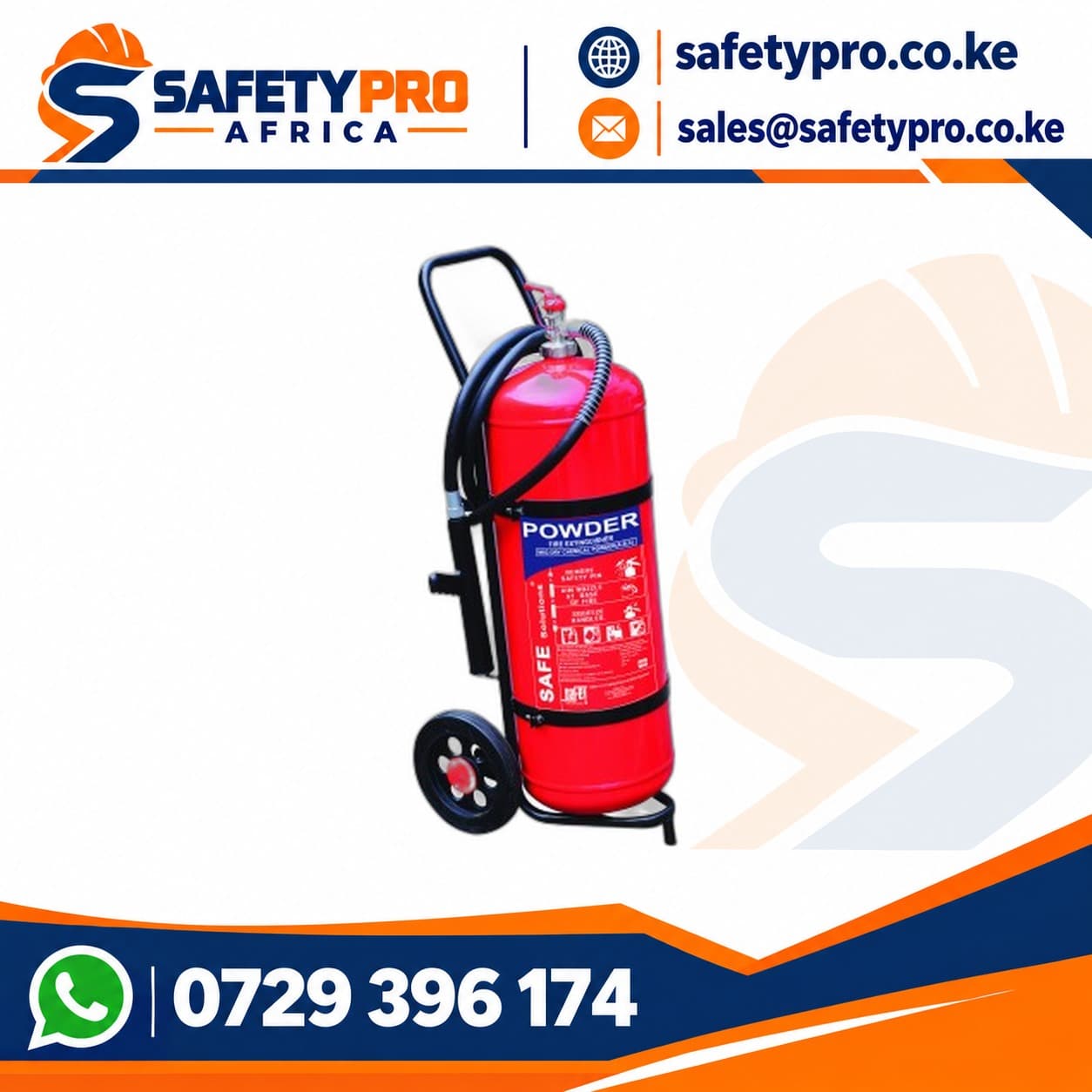 50KG Dry Powder Fire Extinguisher