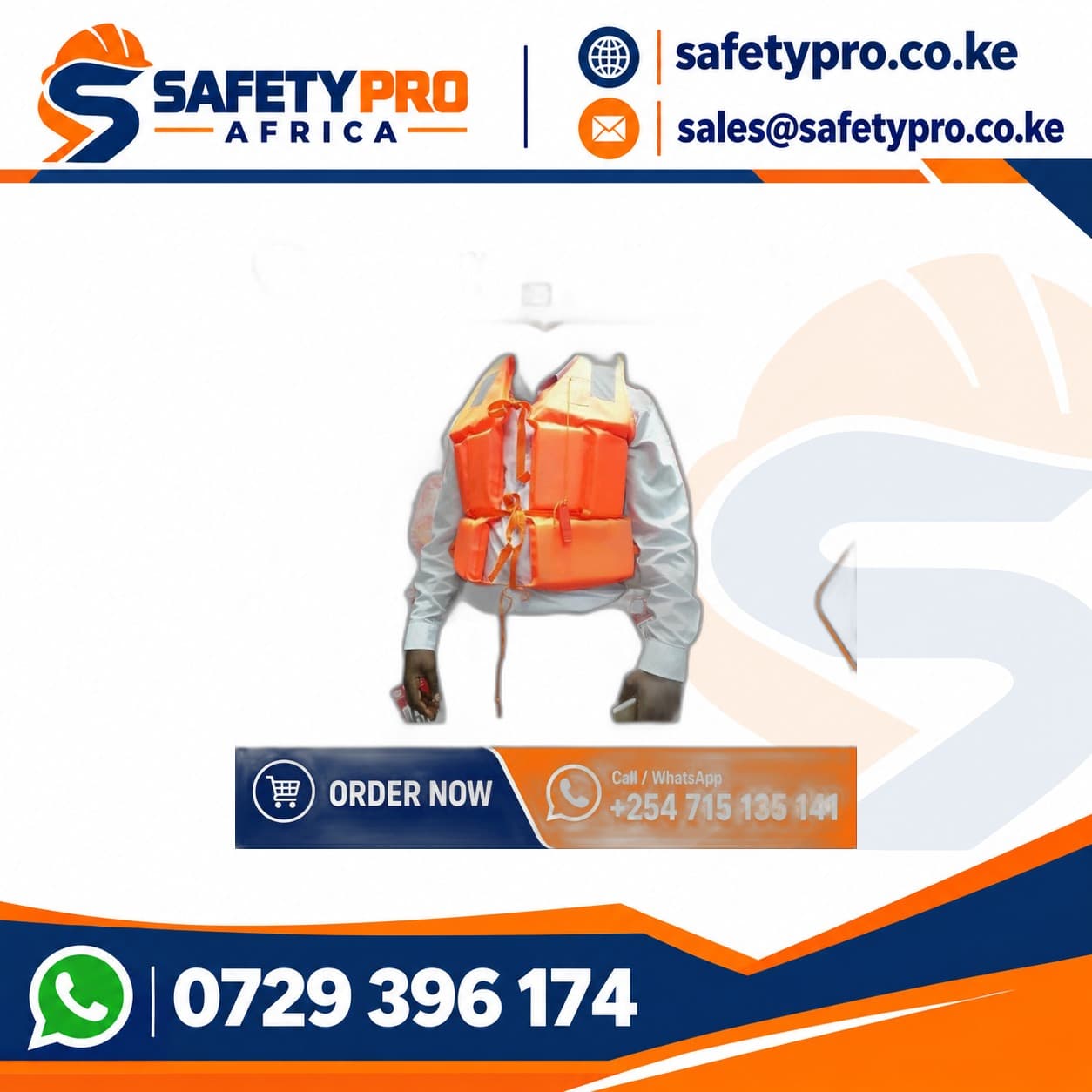 Aquaguard 150N Life Jacket — Kimsafety