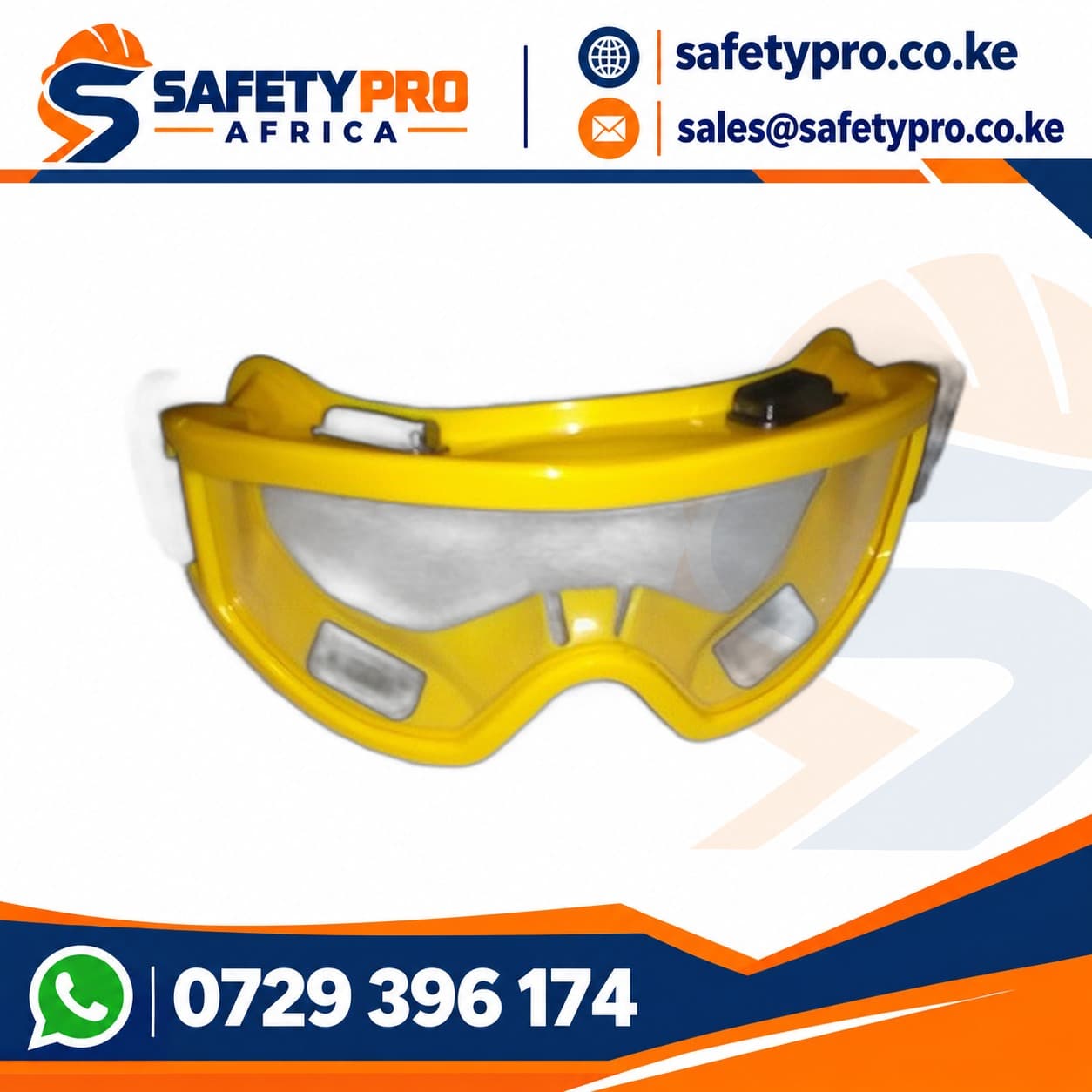 Coloured Large Fit General Purpose Motorcycle Goggles