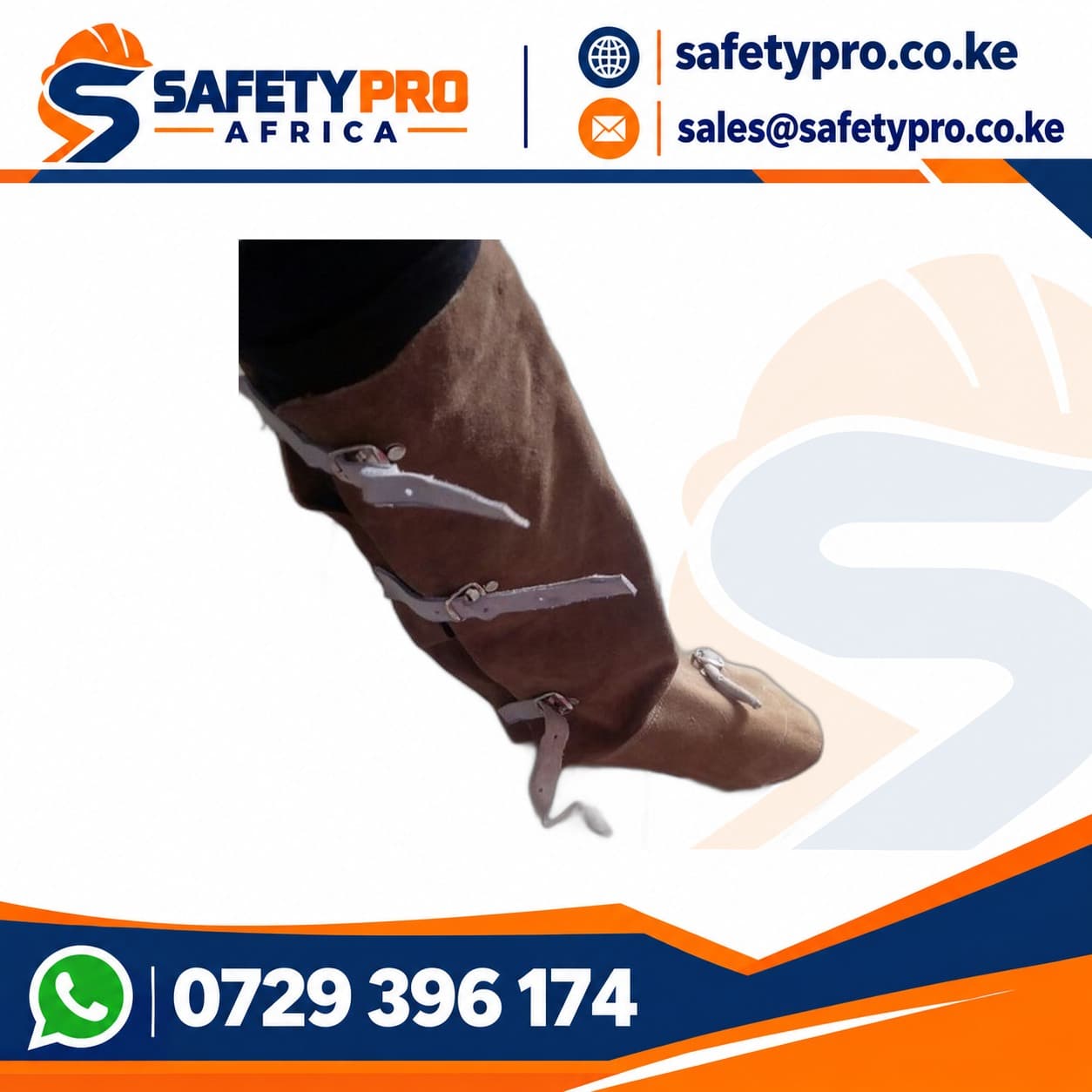 Leather Welding Shoe Cover 2